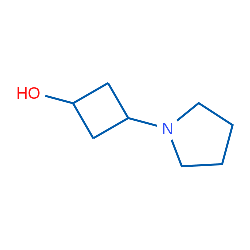 3-(Pyrrolidin-1-yl)cyclobutan-1-ol 1g