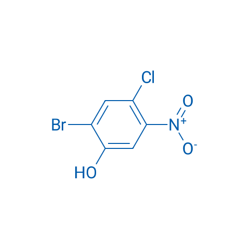 2-Bromo-4-chloro-5-nitrophenol 250mg