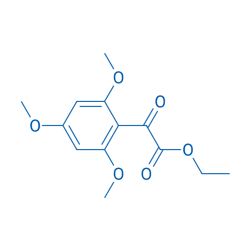 Ethyl 2-oxo-2-(2,4,6-trimethoxyphenyl)acetate 1g