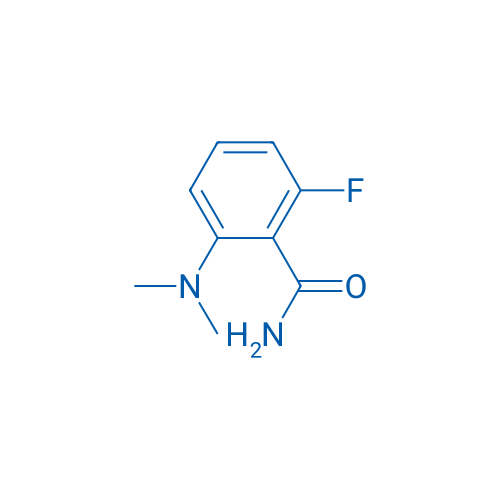 2-(Dimethylamino)-6-fluorobenzamide 250mg