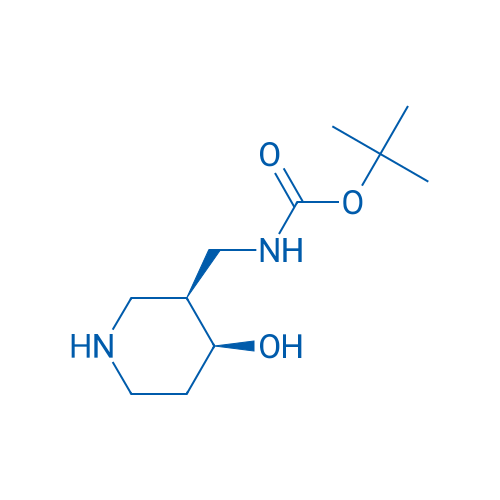 tert-Butyl N-{[(3S,4S)-4-hydroxypiperidin-3-yl]methyl}carbamate 100mg