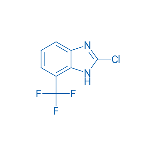 2-Chloro-7-(trifluoromethyl)-1H-benzo[d]imidazole 100mg