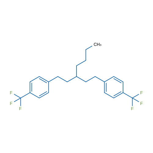 4,4'-(3-Butylpentane-1,5-diyl)bis((trifluoromethyl)benzene) 1g