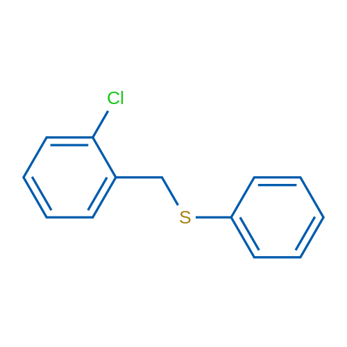 (2-Chlorobenzyl)(phenyl)sulfane 1g