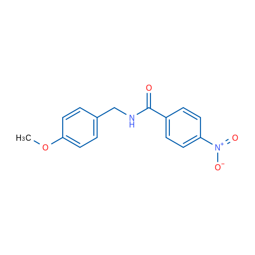 N-(4-MEthoxybenzyl)-4-nitrobenzamide 1g