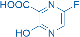 6-Fluoro-3-hydroxypyrazine-2-carboxylic acid 250mg