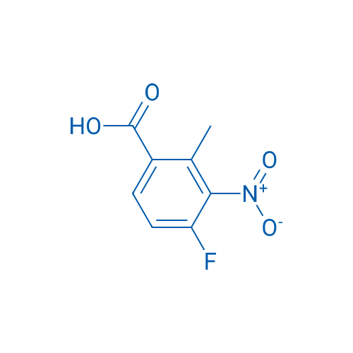 4-Fluoro-2-methyl-3-nitrobenzoic acid 100mg