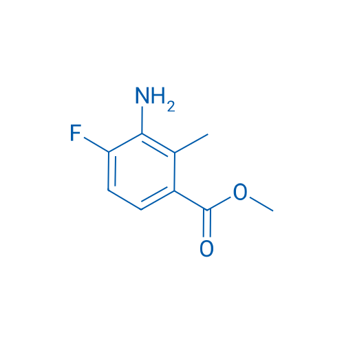 Methyl 3-amino-4-fluoro-2-methylbenzoate 250mg