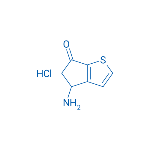 4-Amino-4,5-dihydro-6H-cyclopenta[b]thiophen-6-one hydrochloride 1g
