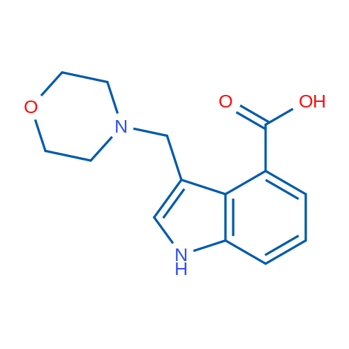 3-(Morpholinomethyl)-1H-indole-4-carboxylic acid 1g