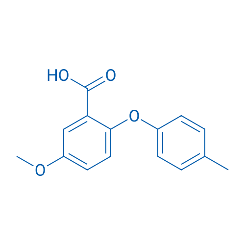 5-Methoxy-2-(p-tolyloxy)benzoic acid 1g