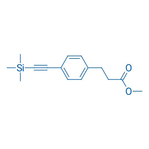 Methyl 3-(4-((trimethylsilyl)ethynyl)phenyl)propanoate 1g