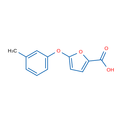 5-(m-Tolyloxy)furan-2-carboxylic acid 1g
