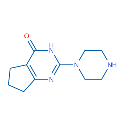 2-(Piperazin-1-yl)-6,7-dihydro-3H-cyclopenta[d]pyrimidin-4(5H)-one 1g