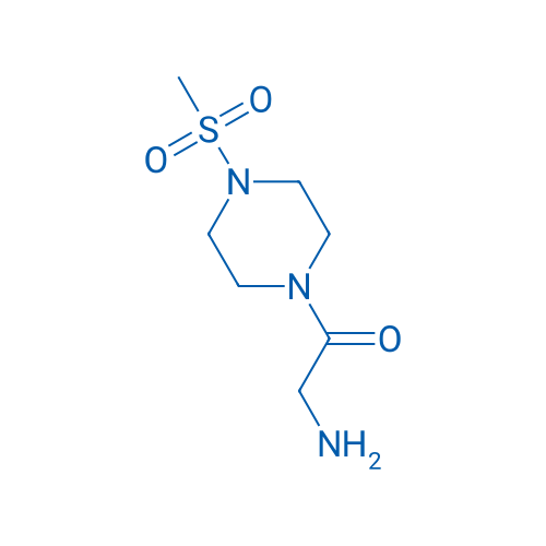 2-Amino-1-(4-(methylsulfonyl)piperazin-1-yl)ethan-1-one 250mg