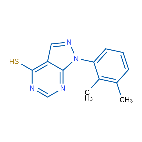 1-(2,3-Dimethylphenyl)-1H-pyrazolo[3,4-d]pyrimidine-4-thiol 1g