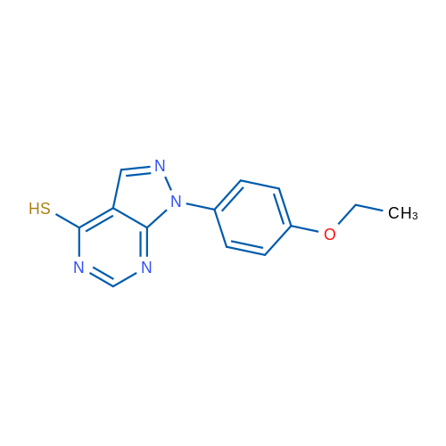 1-(4-Ethoxyphenyl)-1H-pyrazolo[3,4-d]pyrimidine-4-thiol 1g