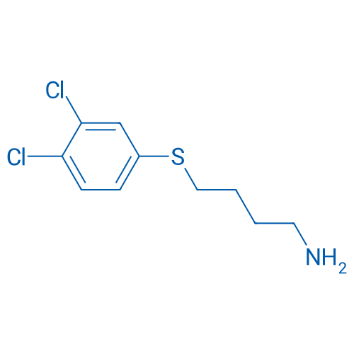 4-(3,4-Dichloro-phenylsulfanyl)-butylamine 250mg