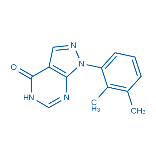 1-(2,3-Dimethylphenyl)-1,5-dihydro-4h-pyrazolo[3,4-d]pyrimidin-4-one 1g