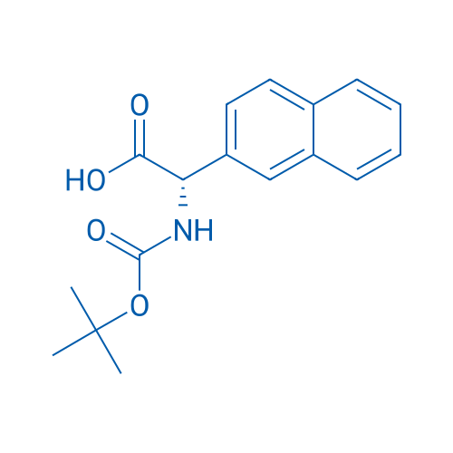 (S)-2-((tert-Butoxycarbonyl)amino)-2-(naphthalen-2-yl)acetic acid 100mg