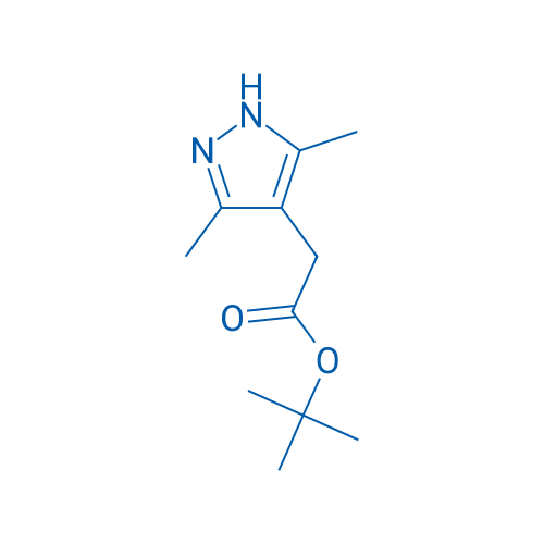 tert-Butyl 2-(3,5-dimethyl-1H-pyrazol-4-yl)acetate 1g