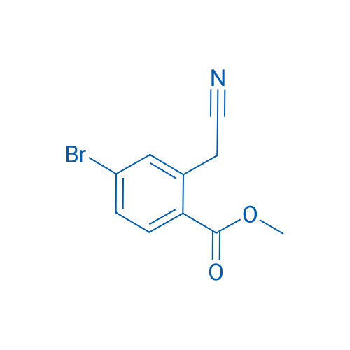Methyl 4-bromo-2-(cyanomethyl)benzoate 250mg