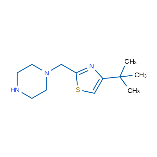 1-[(4-tert-Butyl-1,3-thiazol-2-yl)methyl]piperazine 5g