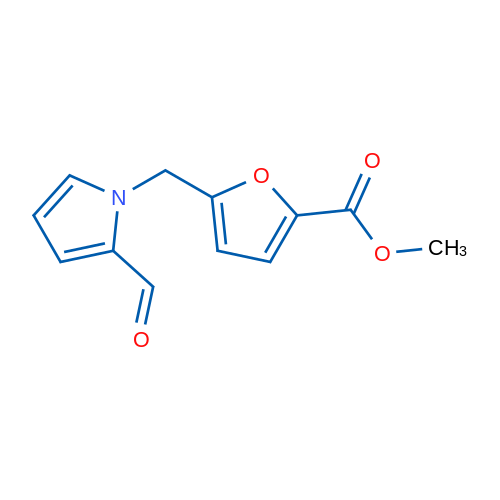 Methyl 5-((2-formyl-1H-pyrrol-1-yl)methyl)furan-2-carboxylate 1g