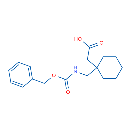 2-[1-({[(benzyloxy)carbonyl]amino}methyl)cyclohexyl]acetic acid 1g