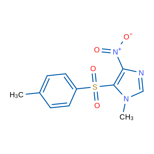 1-Methyl-5-(4-methylphenylsulfonyl)-4-nitro-1H-imidazole 1g