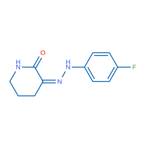 (3Z)-3-[2-(4-Fluorophenyl)hydrazin-1-ylidene]piperidin-2-one 1g