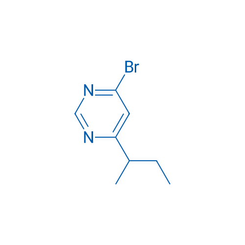 4-Bromo-6-(2-butyl)pyrimidine 250mg
