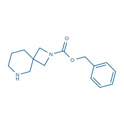 Benzyl 2,6-diazaspiro[3.5]nonane-2-carboxylate 250mg