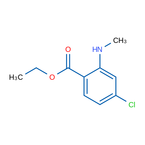 Ethyl 4-chloro-2-(methylamino)benzoate 1g