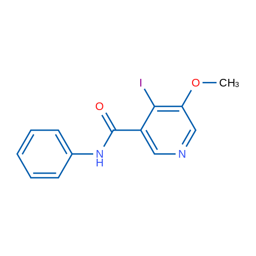4-Iodo-5-methoxy-N-phenylnicotinamide 1g