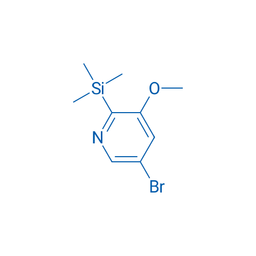 5-Bromo-3-methoxy-2-(trimethylsilyl)pyridine 1g