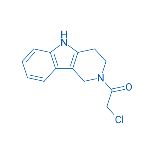 2-Chloro-1-(1,3,4,5-tetrahydro-2H-pyrido[4,3-b]indol-2-yl)ethan-1-one 5g
