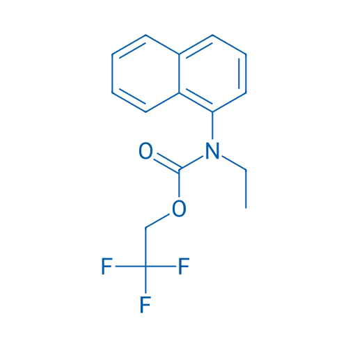 2,2,2-Trifluoroethyl N-ethyl-N-(naphthalen-1-yl)carbamate 1g