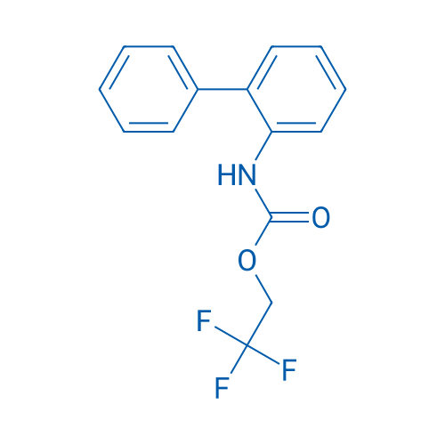 2,2,2-Trifluoroethyl N-(2-phenylphenyl)carbamate 5g