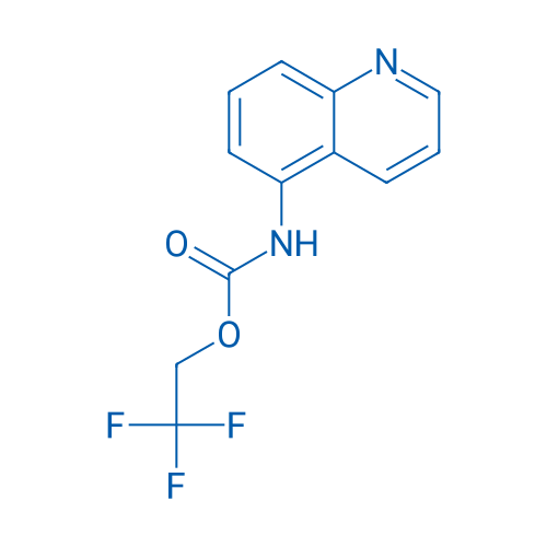 2,2,2-Trifluoroethyl N-(quinolin-5-yl)carbamate 1g