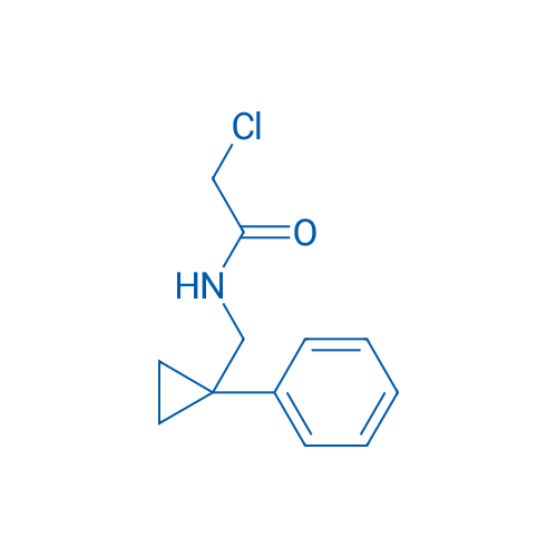 2-Chloro-N-[(1-phenylcyclopropyl)methyl]acetamide 100mg