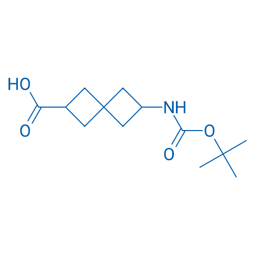 6-{[(tert-butoxy)carbonyl]amino}spiro[3.3]heptane-2-carboxylic acid 250mg