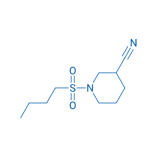 1-(Butane-1-sulfonyl)piperidine-3-carbonitrile 1g