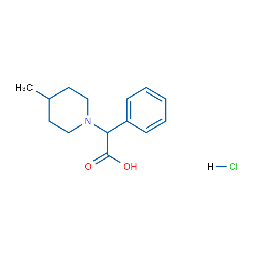 2-(4-Methylpiperidin-1-yl)-2-phenylacetic acid hydrochloride 1g