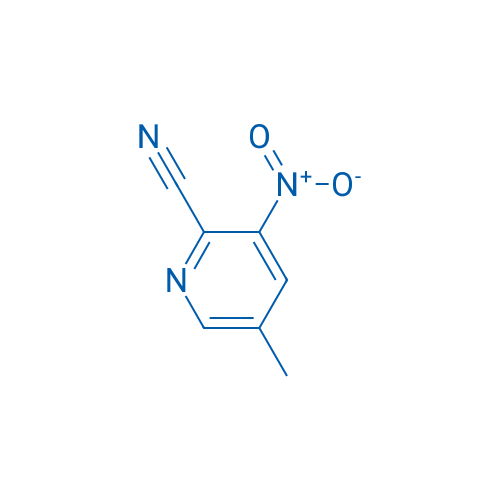 5-Methyl-3-nitropicolinonitrile 1g