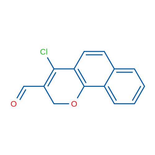 4-Chloro-3-formyl-2H-benzo[h]chromene 1g