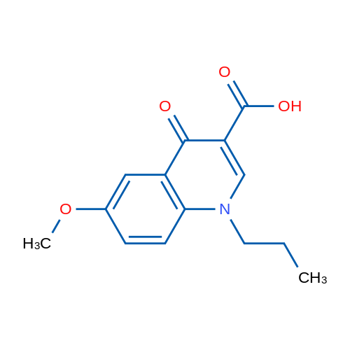 6-Methoxy-4-oxo-1-propyl-1,4-dihydroquinoline-3-carboxylic acid 5g