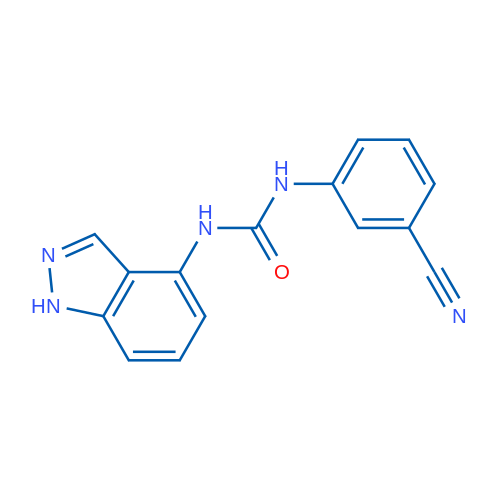 1-(3-Cyanophenyl)-3-(1H-indazol-4-yl)urea 1g