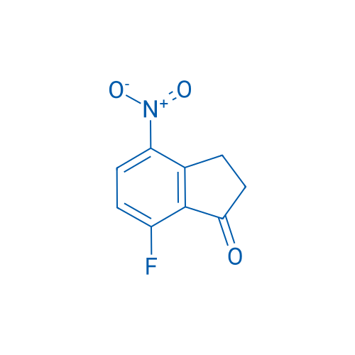 7-Fluoro-4-nitro-2,3-dihydro-1H-inden-1-one 100mg