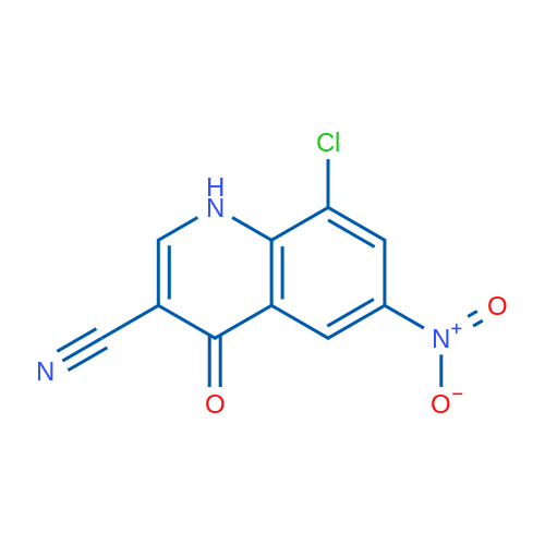 8-Chloro-6-nitro-4-oxo-1,4-dihydroquinoline-3-carbonitrile 1g